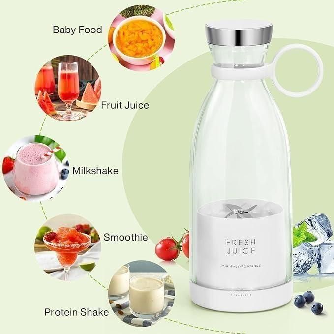 Lumanest™ FreshGo: 300ml Wireless Portable Blender
