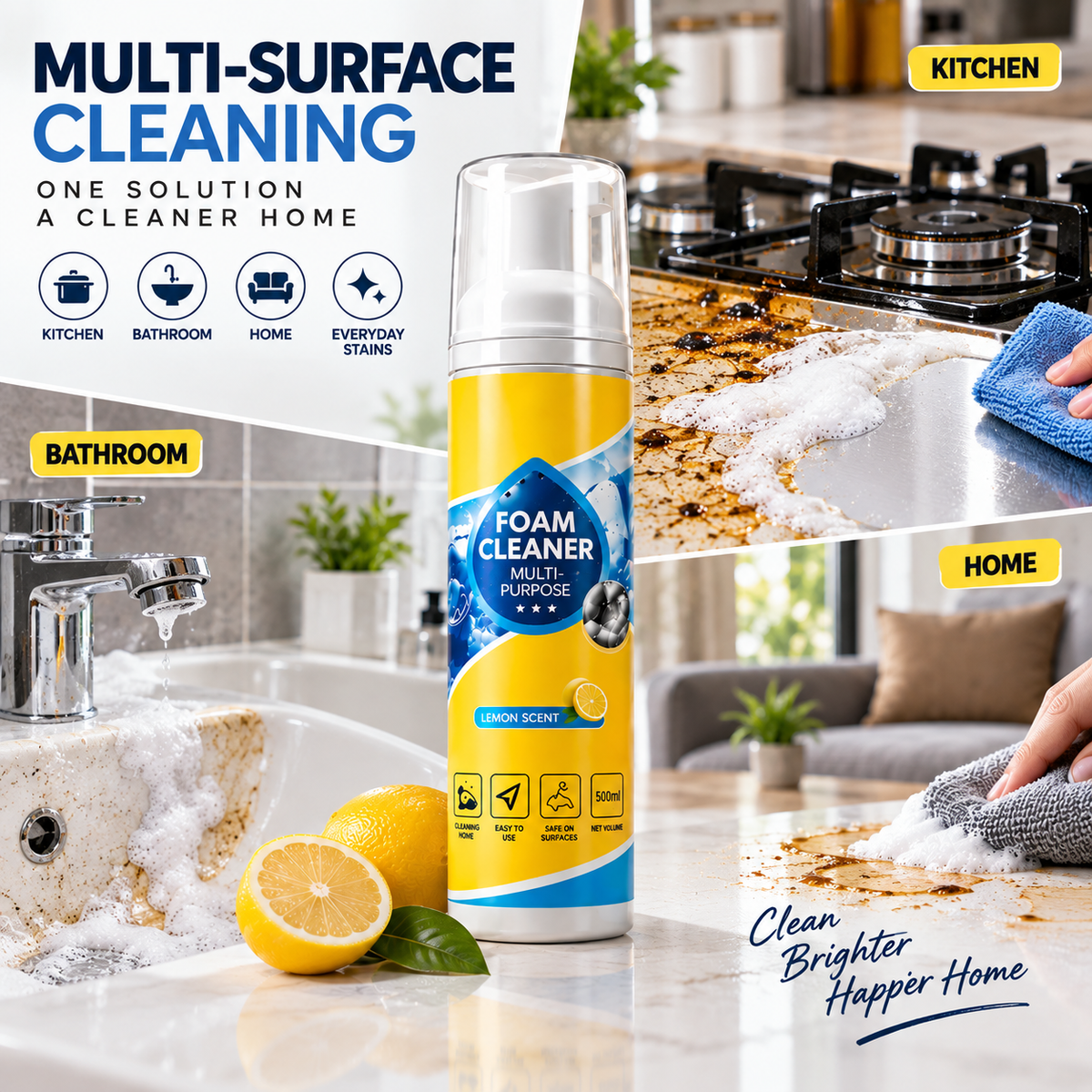 FoamX™ Multi-Surface Power Cleaner BUY 1 GET 1 FREE