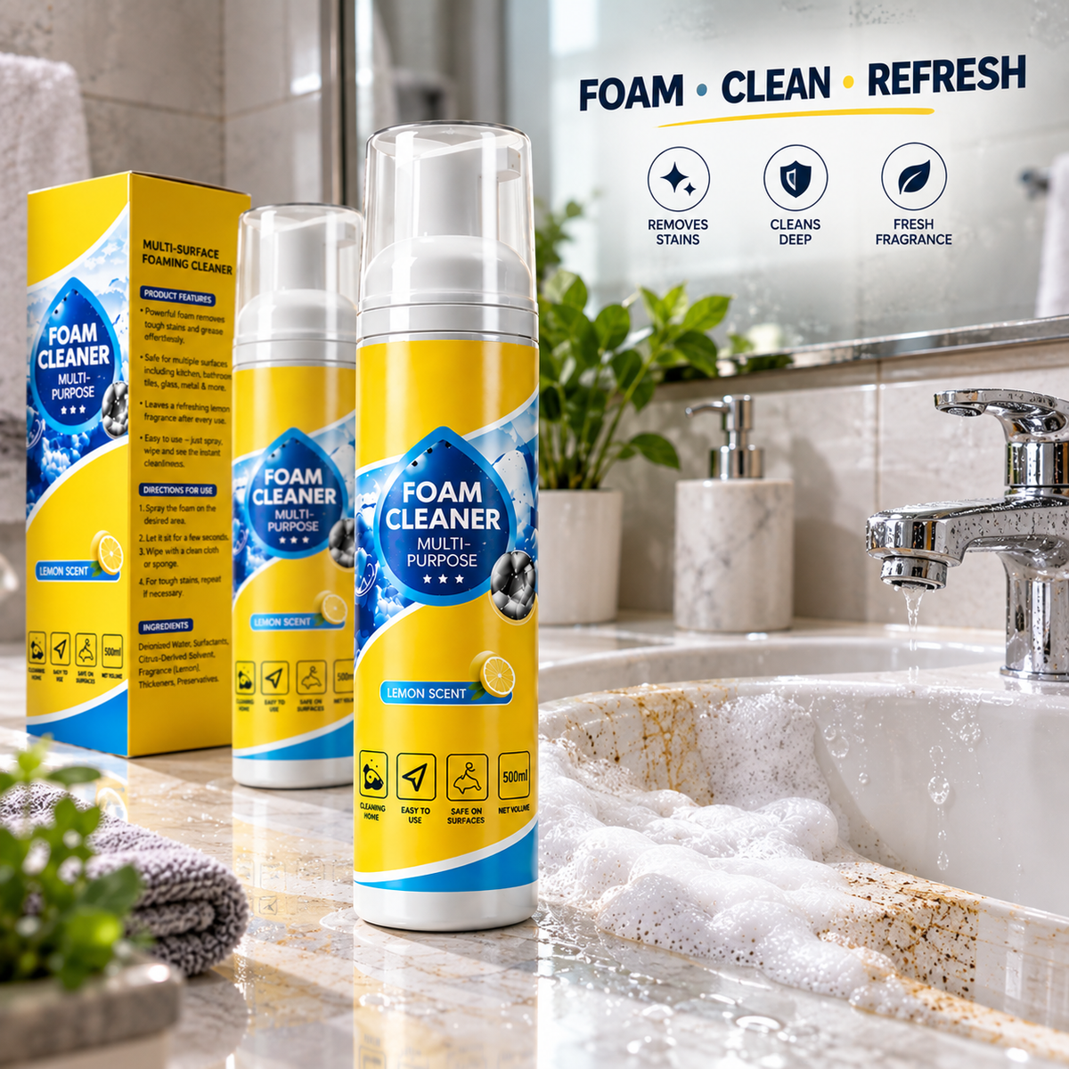 FoamX™ Multi-Surface Power Cleaner BUY 1 GET 1 FREE