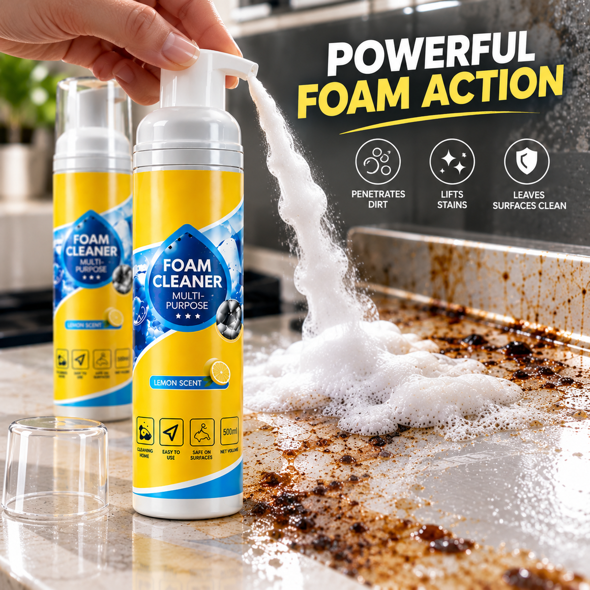 FoamX™ Multi-Surface Power Cleaner BUY 1 GET 1 FREE