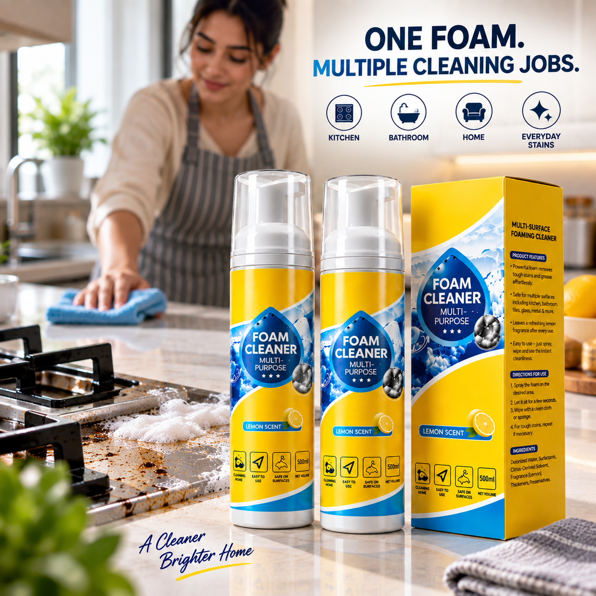FoamX™ Multi-Surface Power Cleaner BUY 1 GET 1 FREE